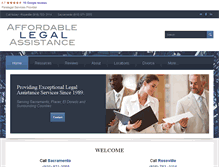 Tablet Screenshot of 123legalservices.com